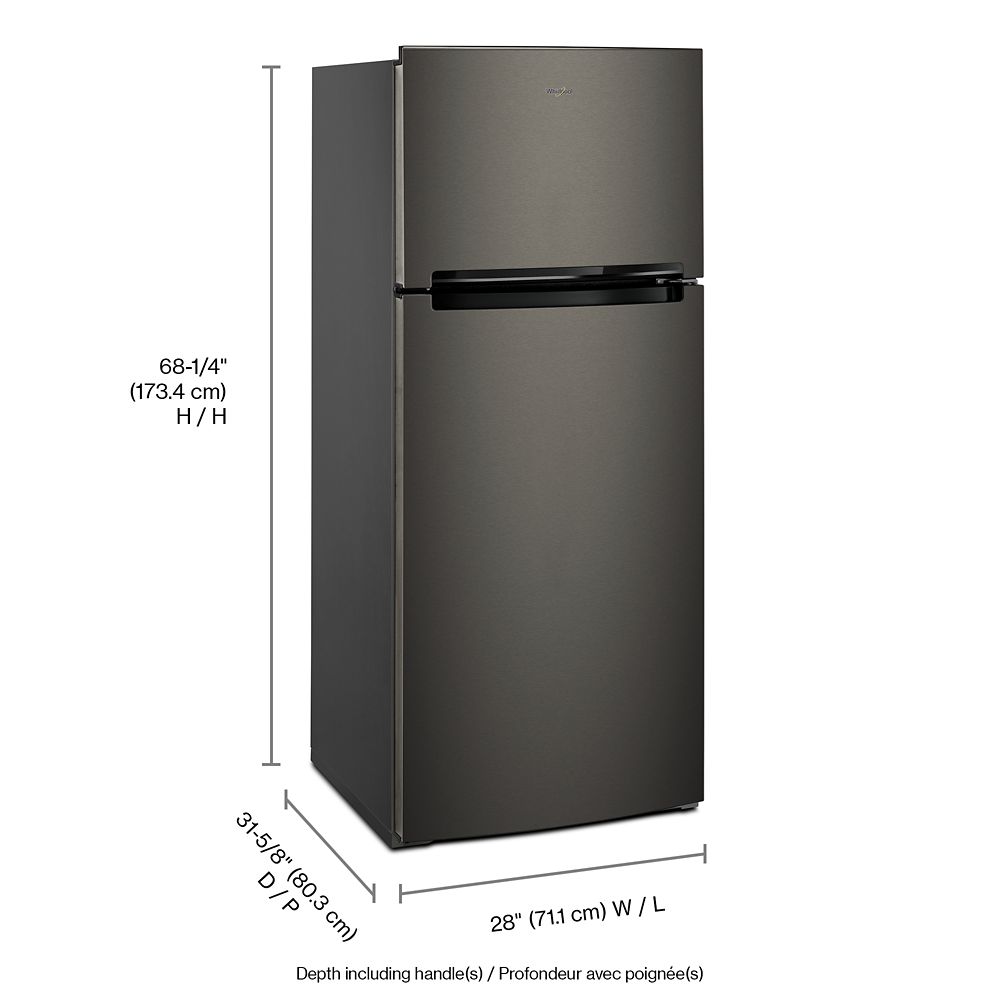 28-inch Wide Refrigerator Compatible With The EZ Connect Icemaker