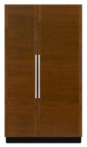 Ensemble de panneaux de porte style armoire de 48 po (122 cm), noir obsidienne