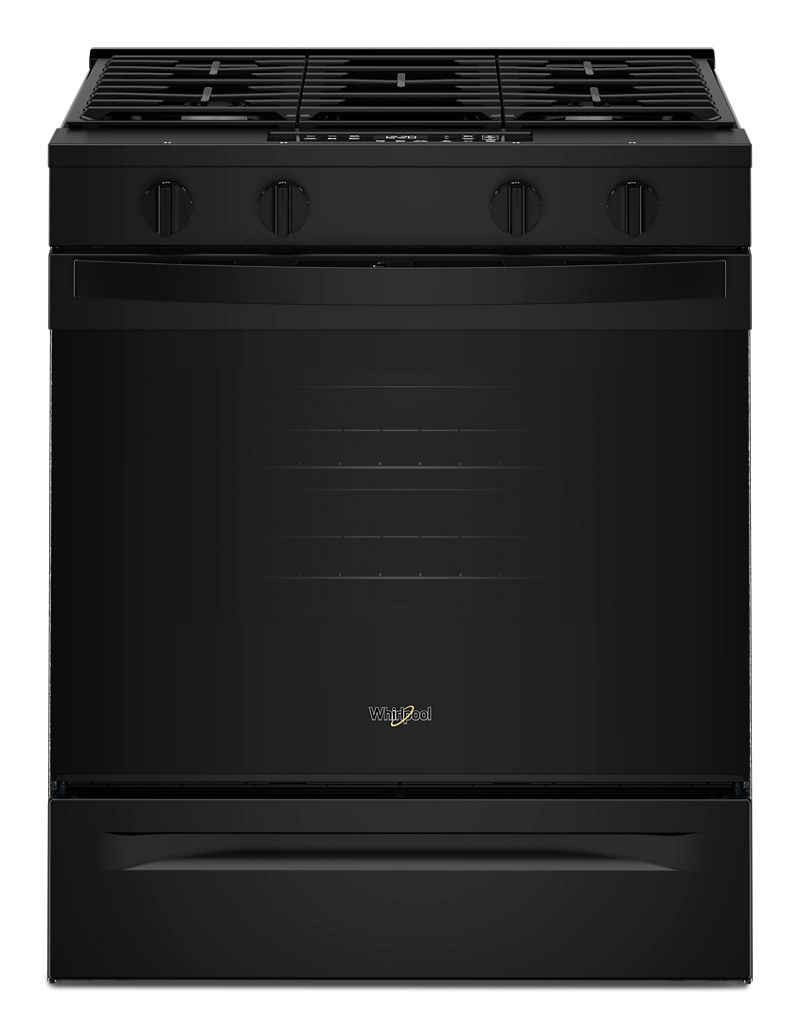 Whirlpool 30-inch Gas Smart Range with No Preheat Mode and Steam Clean