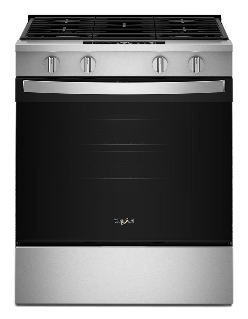 30-inch Gas Smart Range with No Preheat Mode and Steam Clean