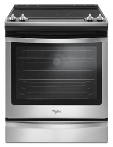 6.4 Cu. Ft. Front Control Electric Range with True Convection