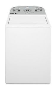 4.4 4.5 Cu. Ft. I.E.C. Top Load Washer with Removable Agitator White WTW4957PW Whirlpool