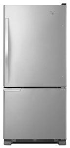 Whirlpool® 19 cu. ft. Bottom-Freezer Refrigerator with LED Lighting