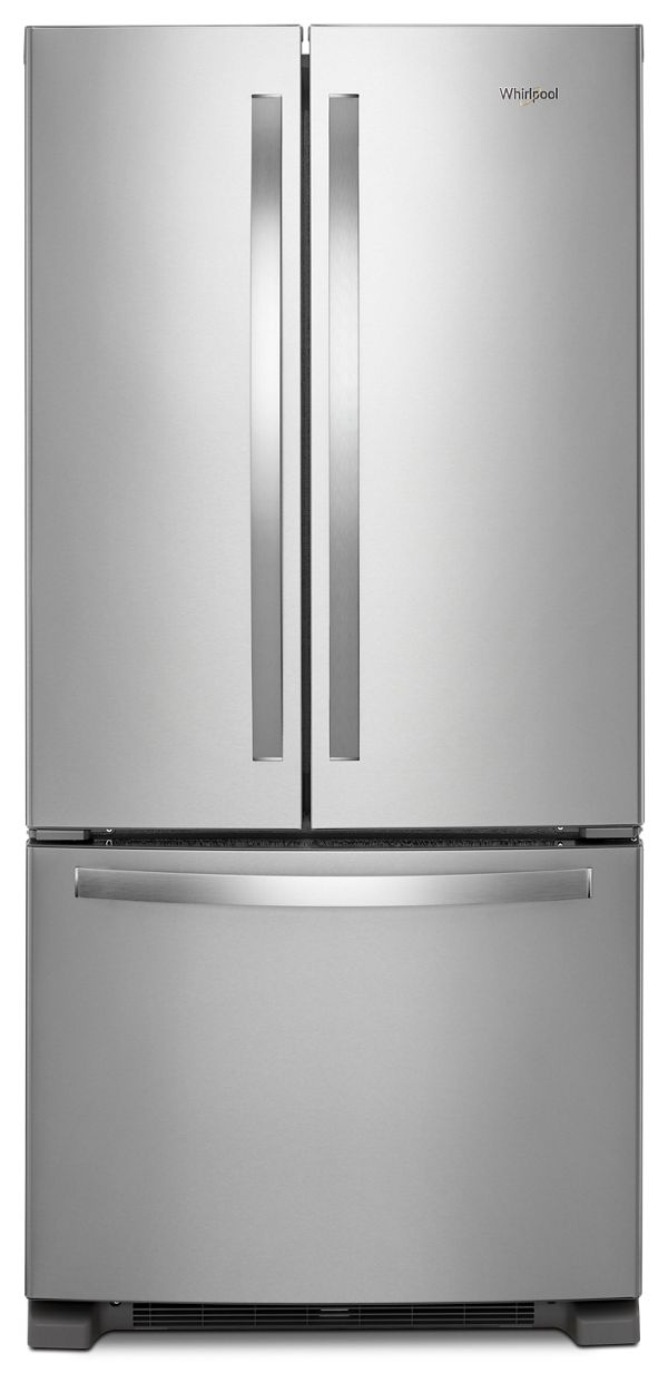 33 Inch Wide French Door Refrigerator 22 Cu Ft Whirlpool